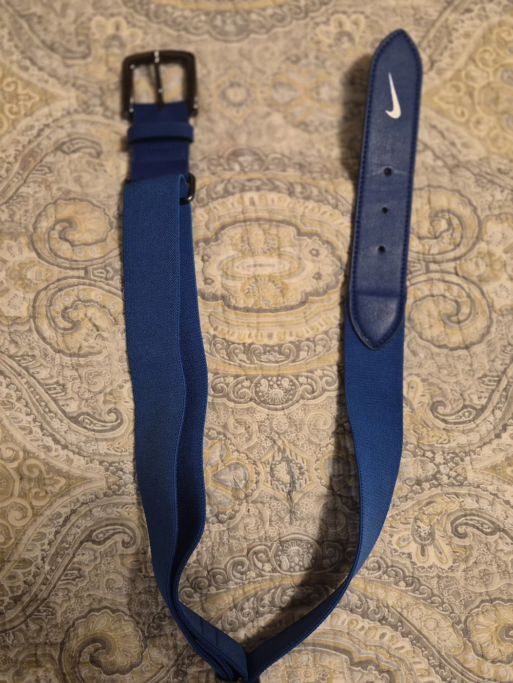 Nike Kids Blue Elastic Belt Bag